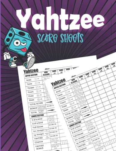 Yahtzee Score Sheets: Yahtzee Score Keeping | Yahtzee Scorecards ...