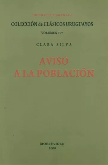 Aviso a la población