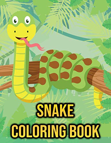 Snake Coloring Book: for Kids, Boys & Girls | Anaconda, Python & More ...