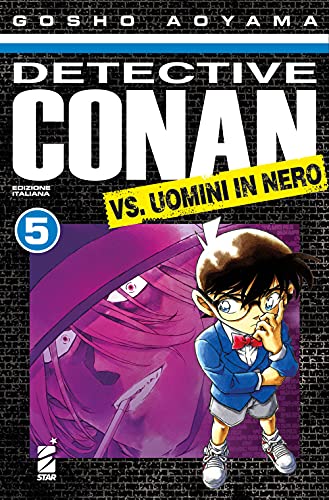 Detective Conan vs uomini in nero n. 5 book cover