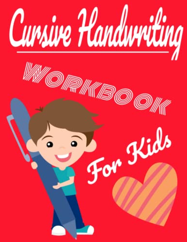 Cursive handwriting workbook for kids: Cursive for starters Workbook ...