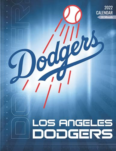 los-angeles-dodgers-2022-calendar-yearly-monthly-16-month-calendar