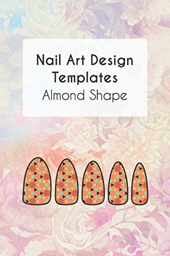 Nail Art Design Templates Almond Shape: Do-It-Yourself Create Your Own ...