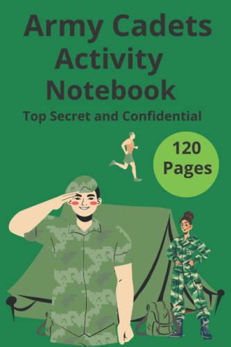Army Cadets Activity Notebook: Keep notes and your records. Great gift ...