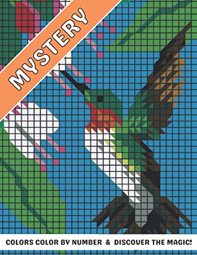 Mystery Colors Color by number & discover The Magic!: Animal Stress ...