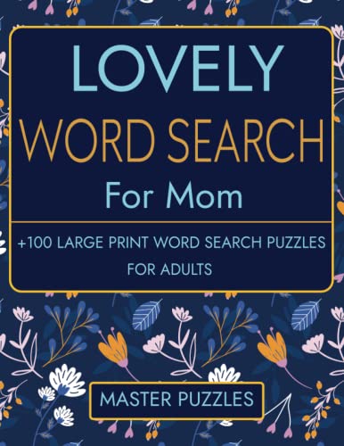 Extra Large Print Bible Word Search Book For Adults: 100 Lovely Word ...
