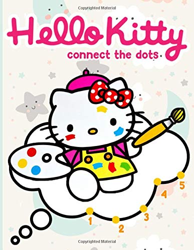 Hello Kitty Connect The Dots: Hello Kitty Crayola Adult Activity Dot-to ...