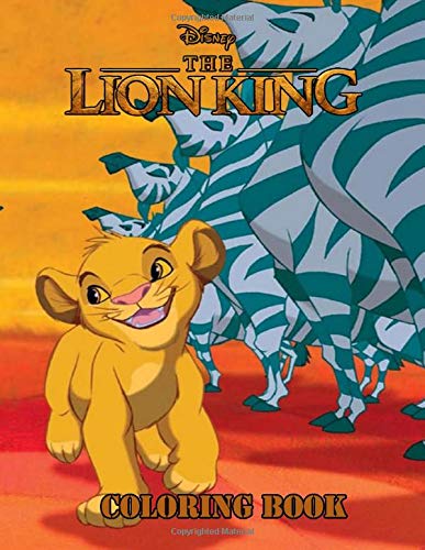 The Lion King Coloring Book: Great Quality Coloring Book. The Lion King