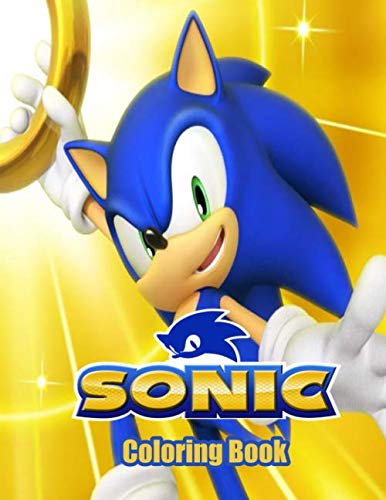 SONIC Coloring Book: Over 50 Great Illustration about SONIC Coloring ...