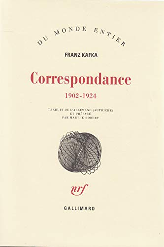Correspondance book cover