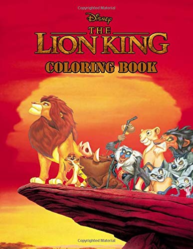 The Lion King Coloring Book: Nice Book Cover and 50+ The Lion King for