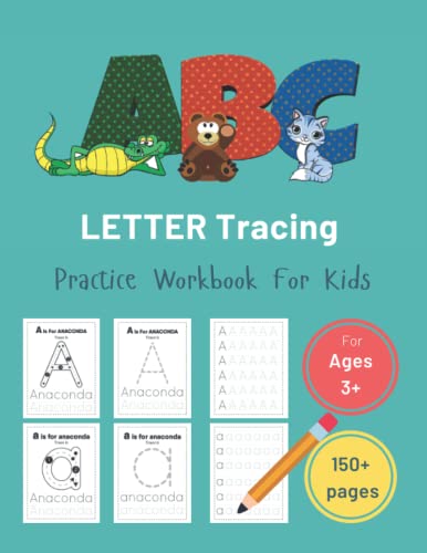ABC Letter Tracing: Practice Workbook for Kids: Learning To Write ...