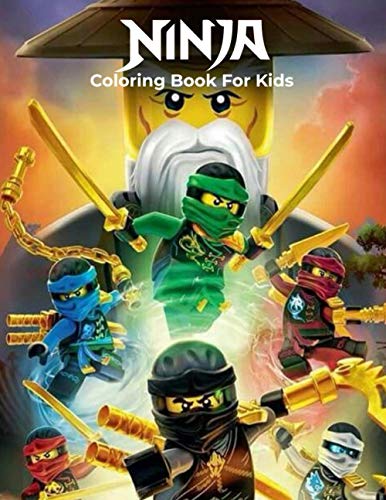 Ninja Coloring Book For Kids: An Kids Coloring Book with Fun Easy and ...
