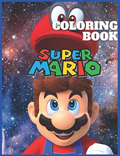 Super Mario coloring book: Super Mario Coloring Book For Kids And Adults, +50 Amazing HQ Pages ...