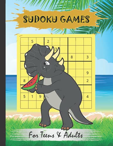 Sudoku Games for Teens and Adults: Hard Level Volume 3, Large Print ...
