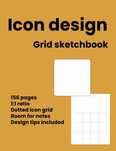 Icon design Grid Sketchbook: UX sketchbook Design sketchbook User ...