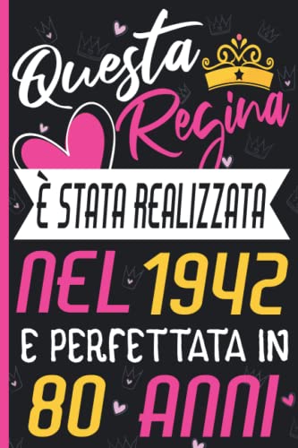 Corona E Fascia Per 80° Compleanno - Set Decorazioni Elegante In Raso Bianco E Oro - Foto 9