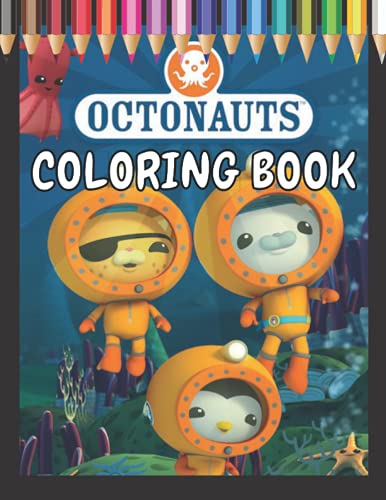 Octonauts Coloring Book: 42 High Quality Illustrations For Girls and ...