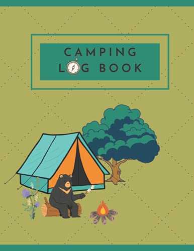 CAMPING LOG BOOK: The camping journal to record your trips, 8.5x11 120
