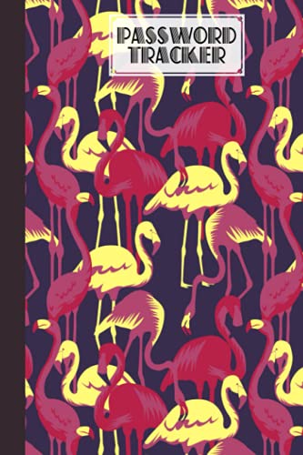Password Tracker: Flamingos Password Tracker, Password Book, Password