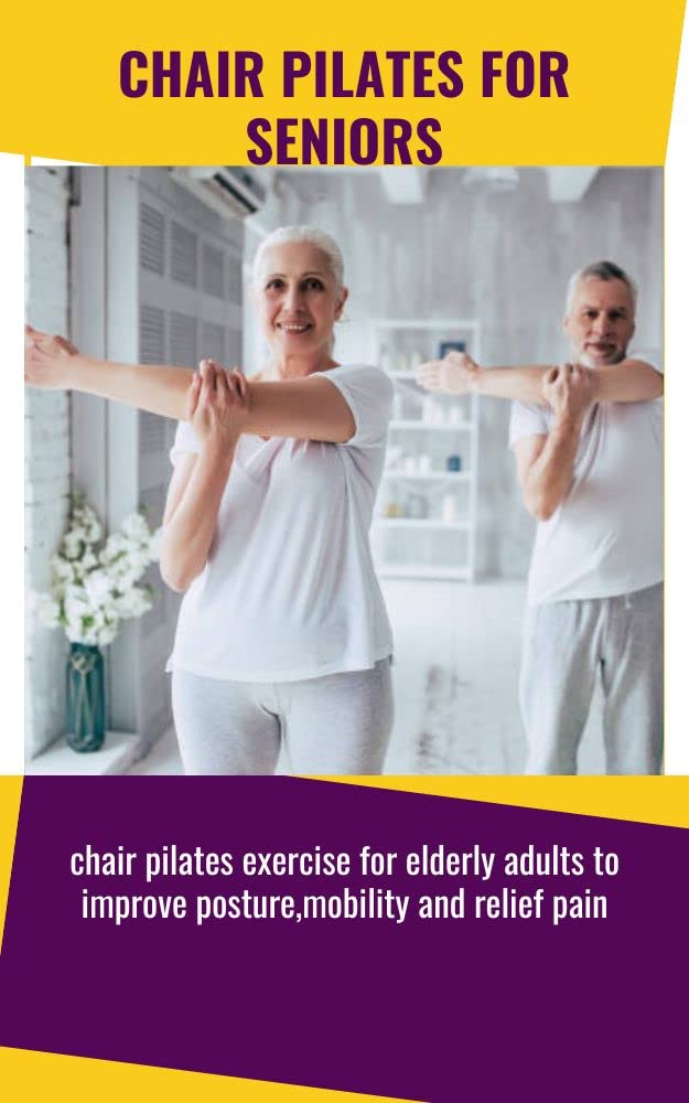 Chair pilates for seniors chair pilates exercise for elderly adults to