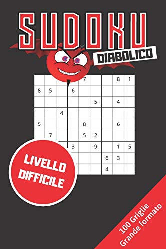 Sudoku Diabolico Livello Difficile Giochi Per Adulti Grandi 