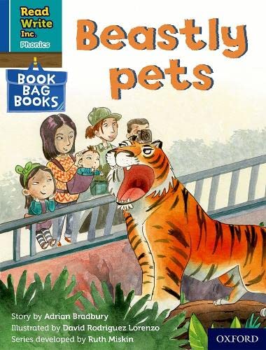 Read Write Inc. Phonics: Blue Set 6 Book Bag Book 8 Beastly pets by ...