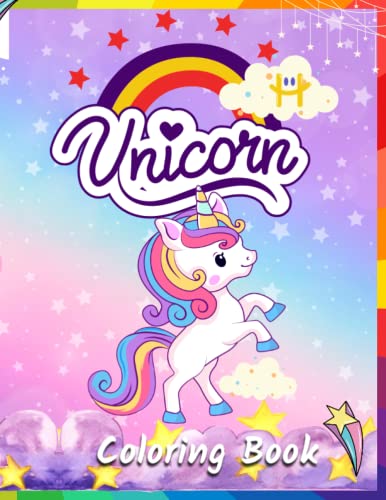 Unicorn Coloring Book: A Coloring Book for Kids of All Ages (Happy Hour