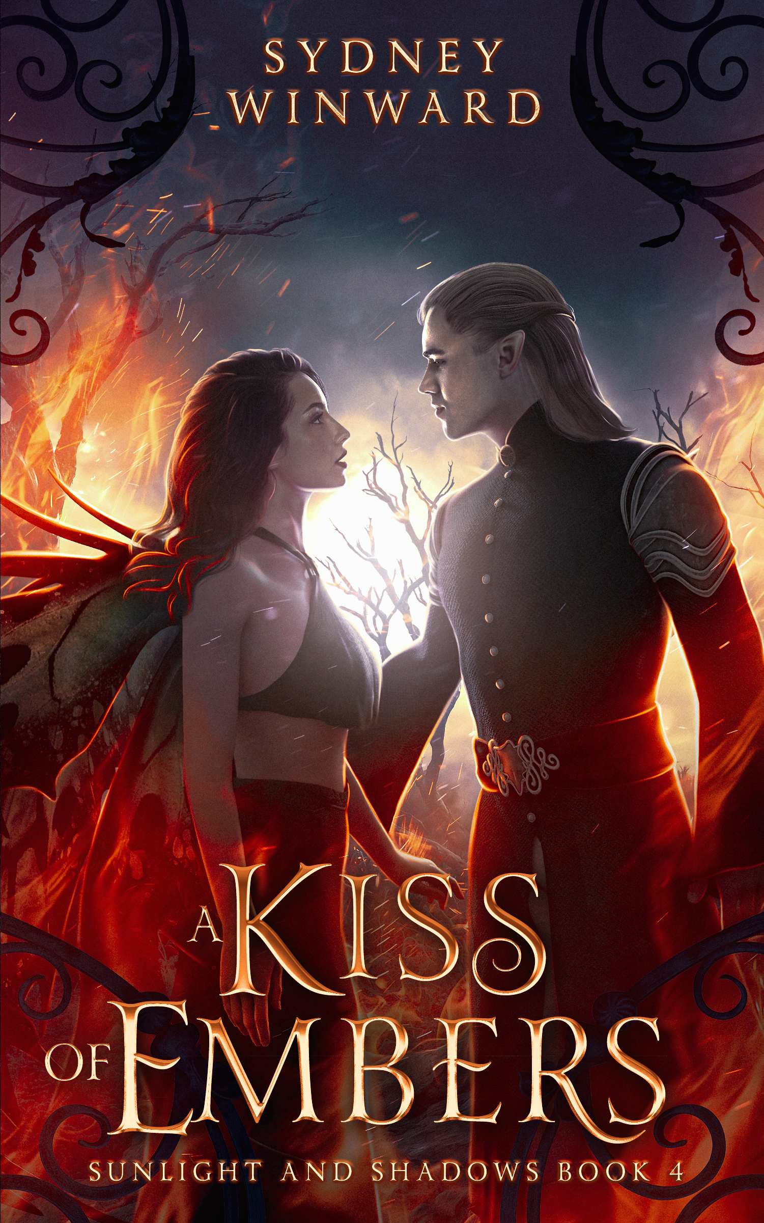 A Kiss of Embers book cover