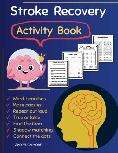 stroke recovery activity book - 126554077