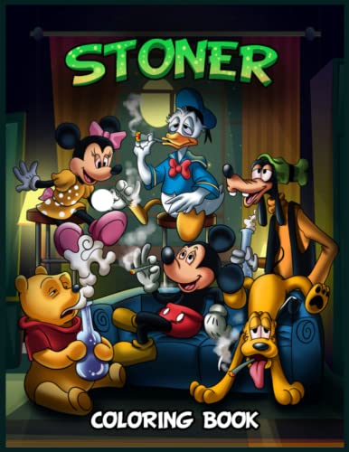 Stoner Coloring Book: An Interesting Stoner Coloring Book For Fans To ...