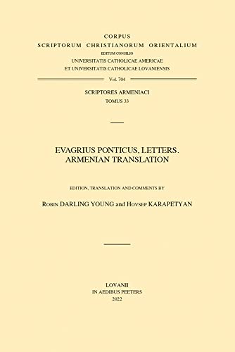 Evagrius Ponticus, Letters. Armenian Translation (33) (Corpus