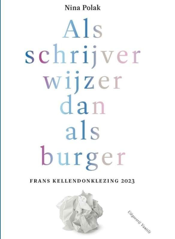 Als schrijver wijzer dan als burger book cover