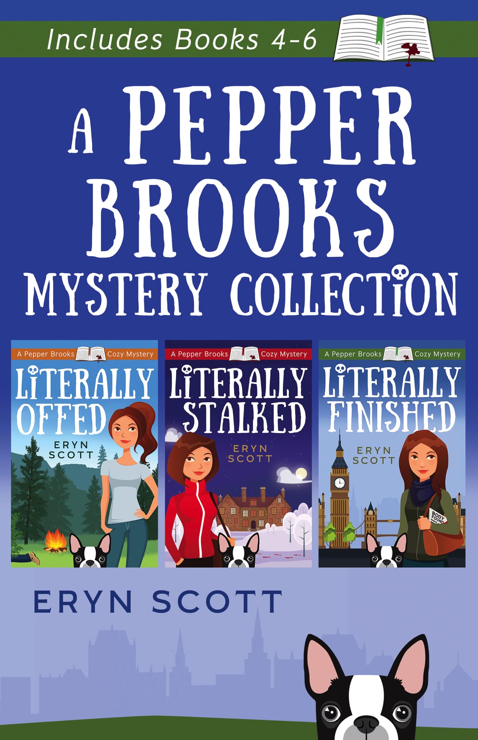 A Pepper Brooks Mystery Collection A Cozy Box Set, Books 46 by Eryn