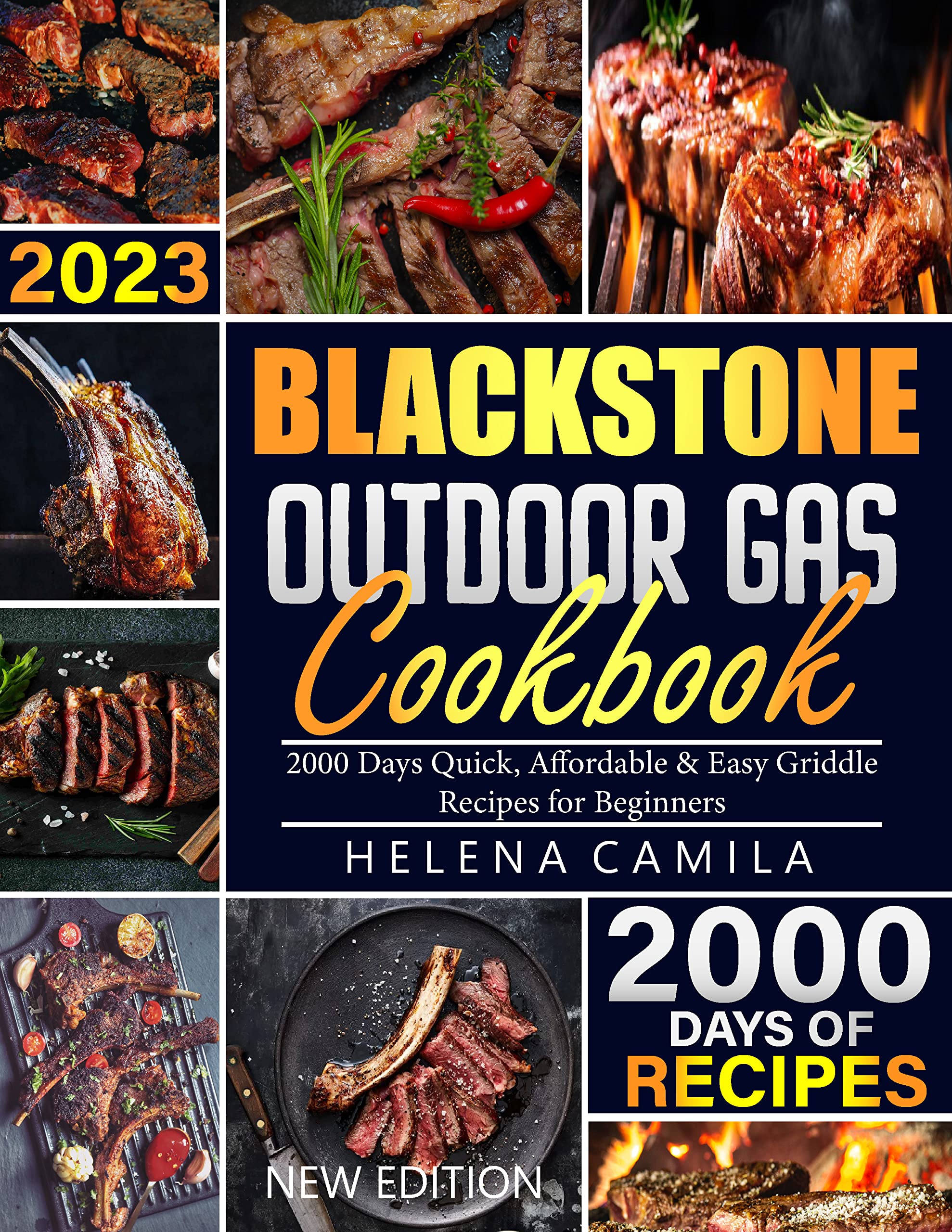 Blackstone Outdoor Gas Griddle 2023 Edition 2000 Days Quick