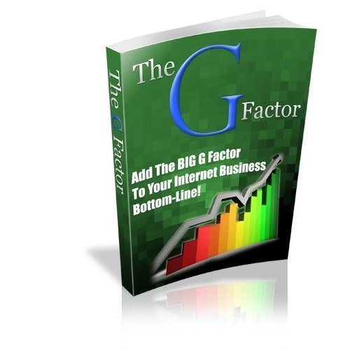 The G Factor Discover How To INCREASE Your Monthly BOOST Your