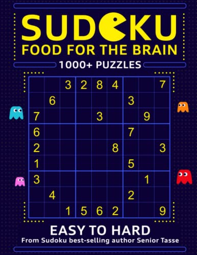 Sudoku Food For The Brain 1000 Sudoku Puzzles For Adults Easy To 