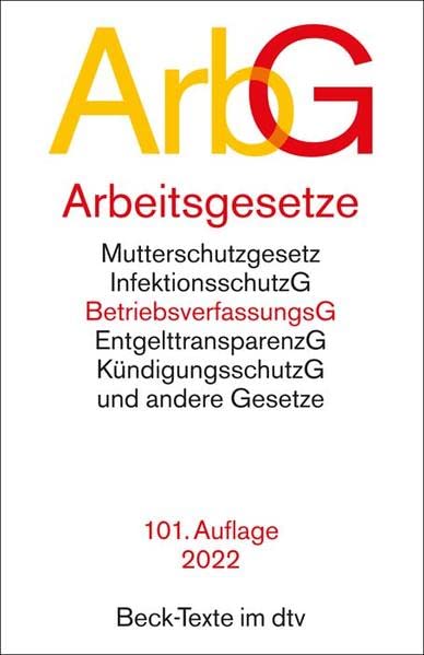 Arbeitsgesetze by Beck-Texte im dtv | Goodreads