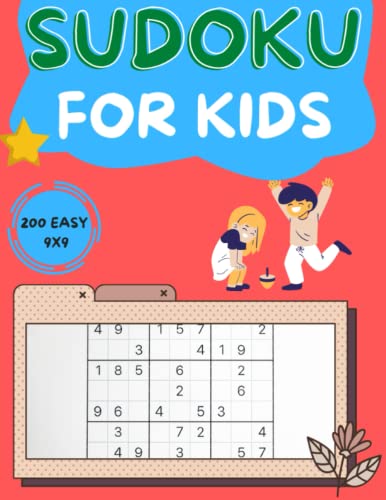 Beginner Sudoku For Kids Total 200 Sudoku Easy Sudoku Puzzles For Kids 