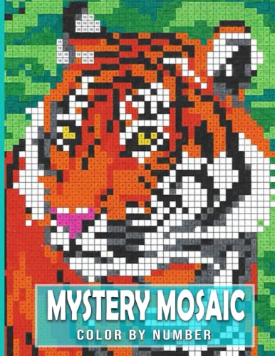 Mystery Mosaics Color By Number: An Adult Color by Number Mystery ...