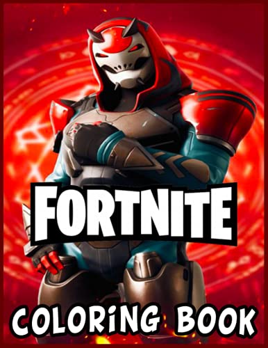 Fortnite Coloring Book: Jumbo Coloring Book For Kids And Adults With ...