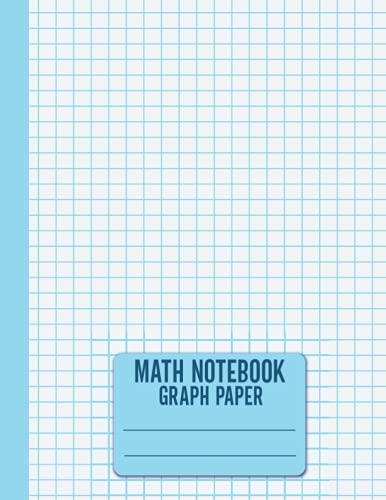 Math Notebook Graph Paper: Quad Ruled 5 Squares per Inch 8.5 X 11 110 ...