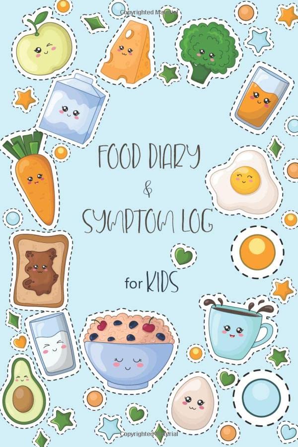 Food Dairy And Symptom Log A Journal For The Food Intake Food