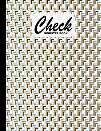 Check Register Book: Check Register Book Square Cover 120 Pages, Size 8 ...