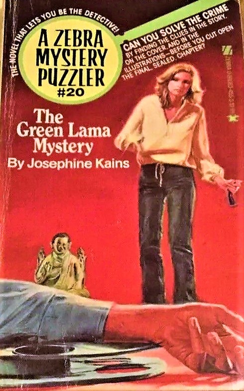 The Green Lama Mystery book cover