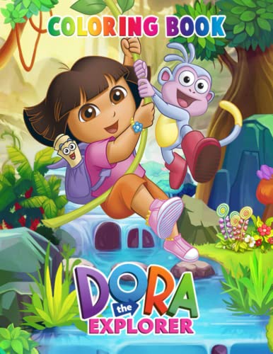 D ra The Expl rer Coloring Book - 118019509