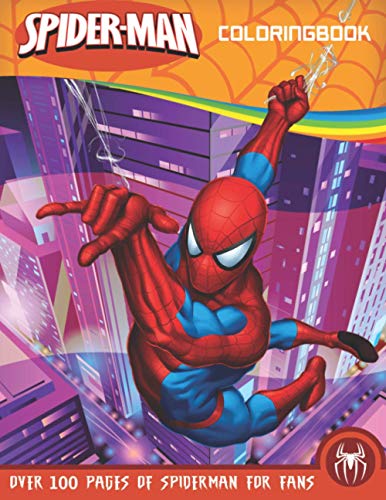 Spider-Man Coloring Book: Fantastic gift coloring book for All ages ...