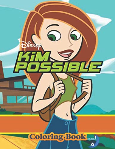 Kim Possible Coloring Book: Perfect Christmas Gift For Kids And Adults