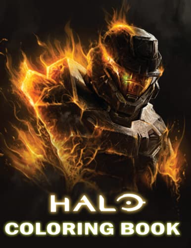 Halo Coloring Book: An Amazing Coloring Book With Lots Of Illustrations