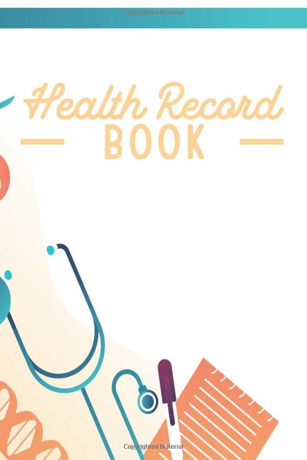 Health Record Book Medical Tracker and Doctor Visit Log with 114 Pages